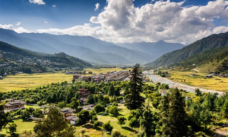 Paro Valley View