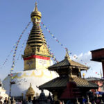 Swyambunath stupa