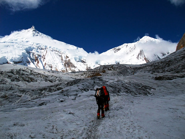 Manaslu Trek Map and Route