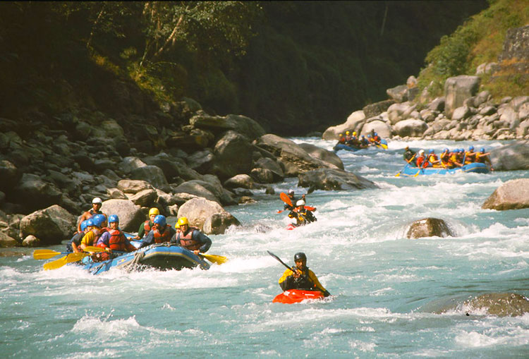 Bhotekoshi-Rafting