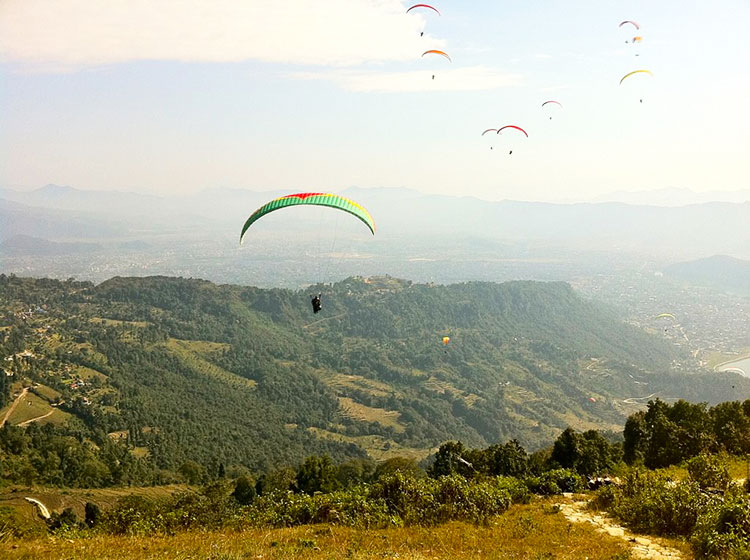 Tandem-Paragliding