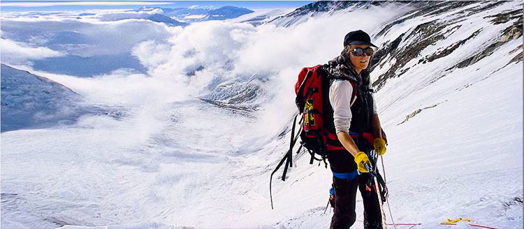 Francys Arsentiev Climbing Everest without oxygen